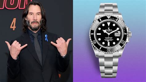 keanu reeves rolex submariner|keanu reeves rolex shoes.